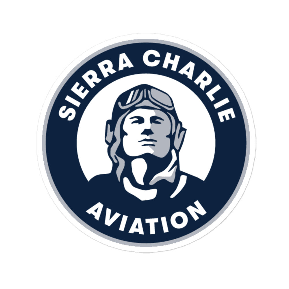 Aviator Sticker – Sierra Charlie Aviation